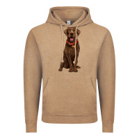 Vintage Coffee chocolate lab labrador retriever Vintage Hoodie - Artiststas