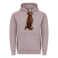 Vintage Zinc chocolate lab labrador retriever Vintage Hoodie - Artiststas