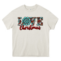 Cream christmas gemstone love Heavy Core Tee - RanaPortraitStore
