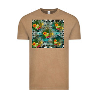 Vintage Coffee summer fruits Vintage Tee - CowhideDigitalArt