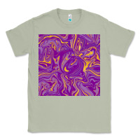 Matcha Abstract Mardi Gras Seamless Pattern Classic Tee - FaDigitalArtStudio
