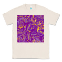Natural Abstract Mardi Gras Seamless Pattern Classic Tee - FaDigitalArtStudio