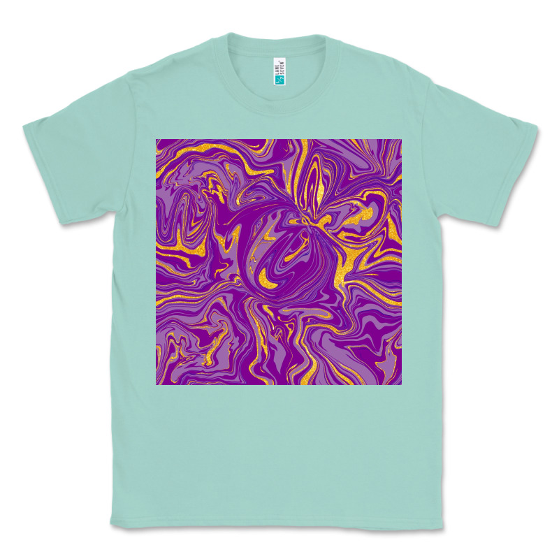 Abstract Mardi Gras Seamless Pattern Classic Tee by FaDigitalArtStudio | Teevron