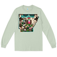 Matcha arkansas map Long Sleeve Tee - RacoonDesign