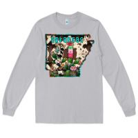 Moon Dust arkansas map Long Sleeve Tee - RacoonDesign