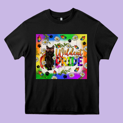 Wildcat Pride Lgbtq Tumbler Heavy Core Tee Designed By Bundleandbundleshop
