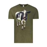 Vintage Olive Holstein Bull Vintage Tee - LillyAllenDesigns