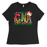 Black Christmas CNA Ladies Tee - CowhideDigitalArt