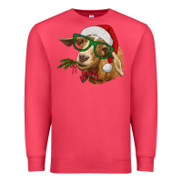Cardinal christmas goat Premium Sweatshirt - RanaPortraitStore