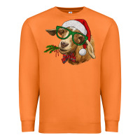 Carrot christmas goat Premium Sweatshirt - RanaPortraitStore