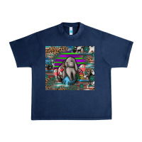 Navy easter Urban Heavy Tee - CowhideDigitalArt