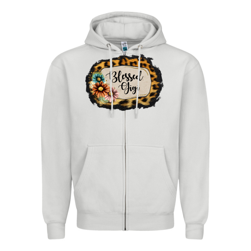 Blessed Gigi Zipper Hoodie by Jasminsmagicworld | Teevron