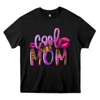 Black Cool mom Mother's Day Heavy Core Tee - FaDigitalArtStudio