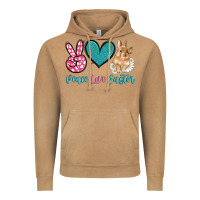 Vintage Camel peace love easter with bunny and butterfly Vintage Hoodie - Artiststas