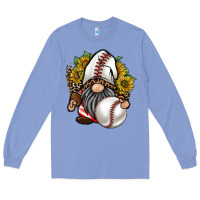 Colony Blue baseball gnome Long Sleeve Tee - RacoonDesign