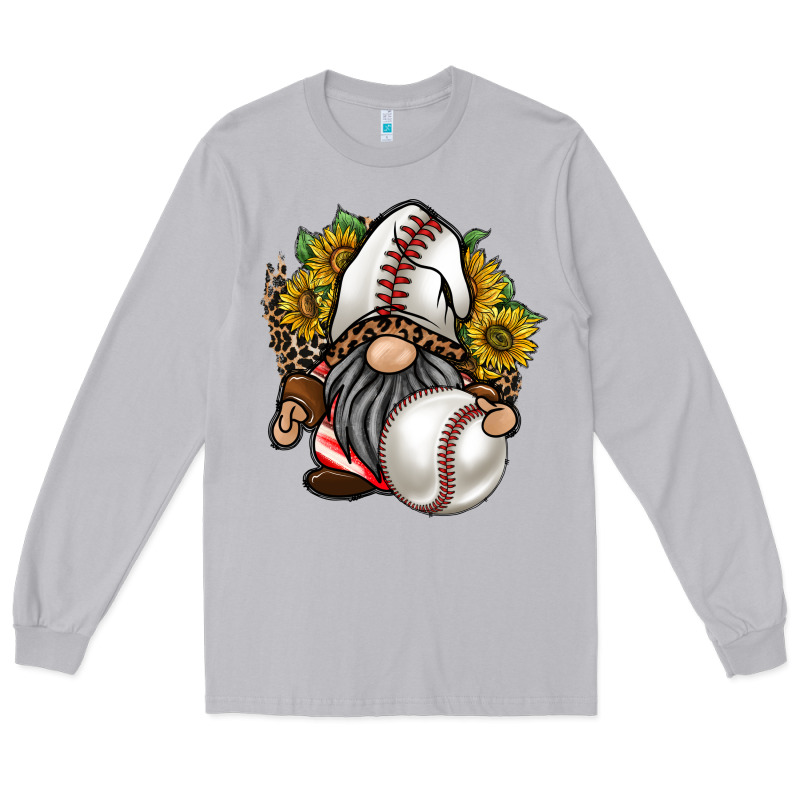 Baseball Gnome Long Sleeve Tee by RacoonDesign | Teevron