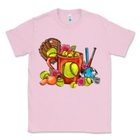 Bubblegum Pink Softball Coffee Mug Classic Tee - FaDigitalArtStudio