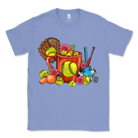 Colony Blue Softball Coffee Mug Classic Tee - FaDigitalArtStudio