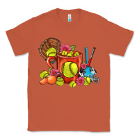Copper Softball Coffee Mug Classic Tee - FaDigitalArtStudio