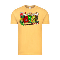 Vintage Mustard Nurse Juneenth Vintage Tee - CowhideDigitalArt