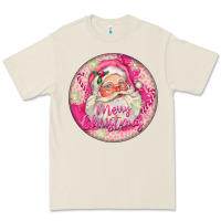 Bone Pink Merry Christmas Santa Premium Tee - FaDigitalArtStudio