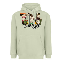 Matcha tenesse state cowhide serape cactus Heavyweight Hoodie - RanaPortraitStore