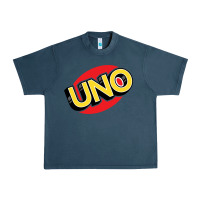 Midnight Navy UNO Card Game Urban Heavy Tee - baoMotion