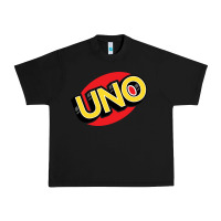Black UNO Card Game Urban Heavy Tee - baoMotion