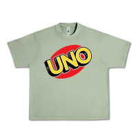 Oil Green UNO Card Game Urban Heavy Tee - baoMotion