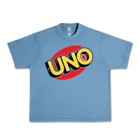 Pebble Blue UNO Card Game Urban Heavy Tee - baoMotion