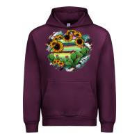 Mauve Wine Aguascalientes State Of Mexico Map Urban Hoodie - RanaPortraitStore