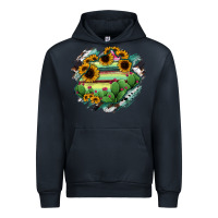 Navy Aguascalientes State Of Mexico Map Urban Hoodie - RanaPortraitStore
