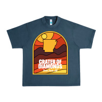 Midnight Navy crater of diamonds state park arkansas Urban Heavy Tee - baoMotion