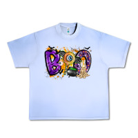 Grape Ice boo Urban Heavy Tee - CowhideDigitalArt