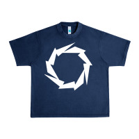 Navy Fountain Boats Urban Heavy Tee - baoMotion