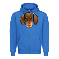 True Royal Dachshund Zipper Hoodie - Jasminsmagicworld