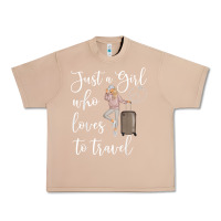 Burro just a girl who loves to travel traveling women nomad t shirt Urban Heavy Tee - baoMotion