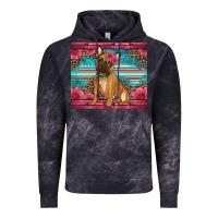 Cloud Black french bulldog floral Vintage Hoodie - Artiststas