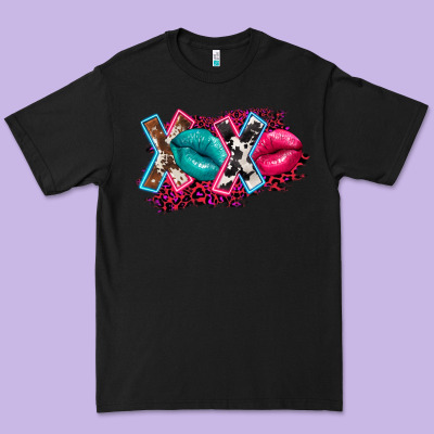 Western Xoxo Premium Tee Designed By Fadigitalartstudio