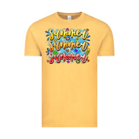 Vintage Mustard Summer Summer Summer Vintage Tee - CowhideDigitalArt