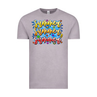 Vintage Zinc Summer Summer Summer Vintage Tee - CowhideDigitalArt