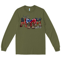 Army Green best mom ever Long Sleeve Tee - RacoonDesign