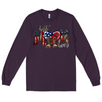 Plum best mom ever Long Sleeve Tee - RacoonDesign