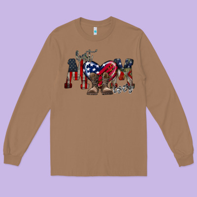 Best Mom Ever Long Sleeve Tee Designed By Racoondesign