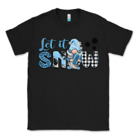 Black let it snow gnome Classic Tee - BarkalooDesign