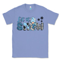 Colony Blue let it snow gnome Classic Tee - BarkalooDesign