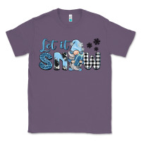 Lavender let it snow gnome Classic Tee - BarkalooDesign