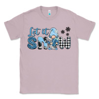 Lilac let it snow gnome Classic Tee - BarkalooDesign