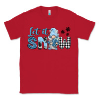 Red let it snow gnome Classic Tee - BarkalooDesign
