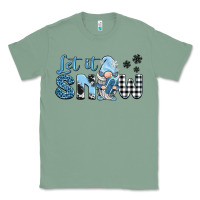 Sage let it snow gnome Classic Tee - BarkalooDesign